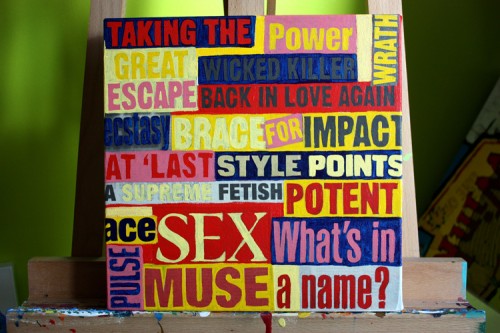 Bomb Wines 2009 Oregon Pinot Noir Painting Process by Borbay