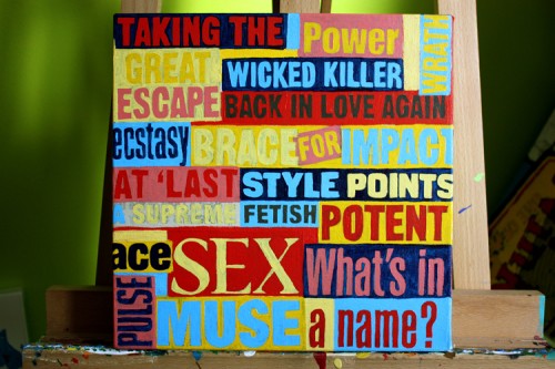 Bomb Wines 2009 Oregon Pinot Noir Painting Process by Borbay