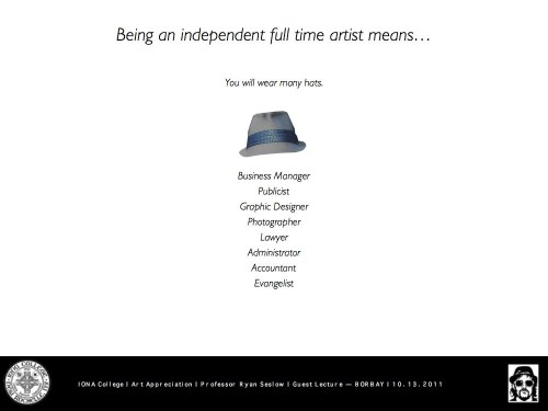 Borbay 2011 Iona College Art Appreciation Lecture Slides