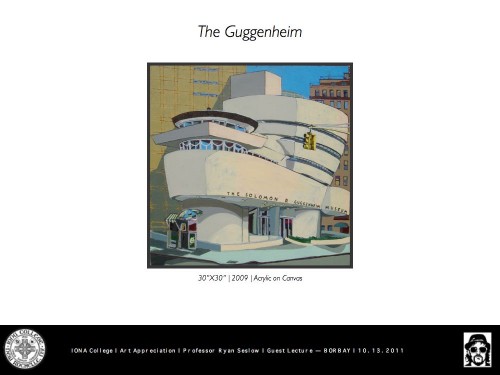 Borbay 2011 Iona College Art Appreciation Lecture Slides