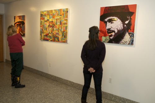 Iona College Art Opening Borbay and Seslow Photos by Greg McMahon