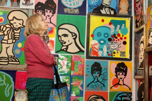 Iona College Art Opening Borbay and Seslow Photos by Greg McMahon