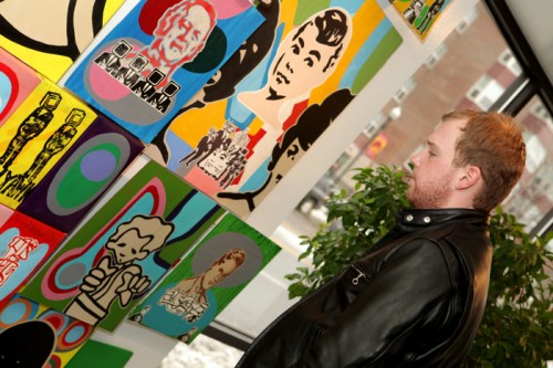 Iona College Art Opening Borbay and Seslow Photos by Greg McMahon