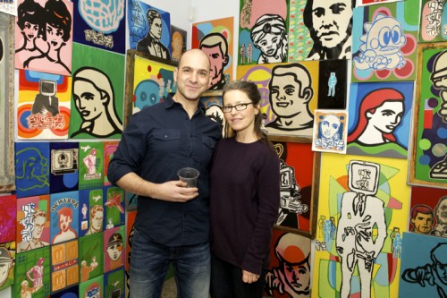 Iona College Art Opening Borbay and Seslow Photos by Greg McMahon