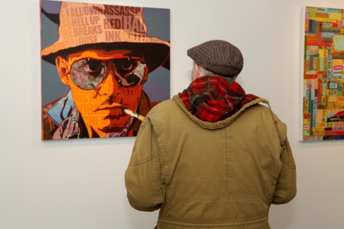 Iona College Art Opening Borbay and Seslow Photos by Greg McMahon