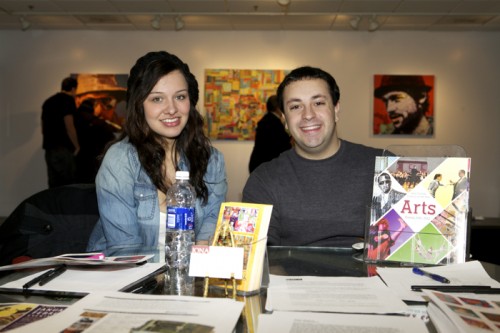 Iona College Art Opening Borbay and Seslow Photos by Greg McMahon