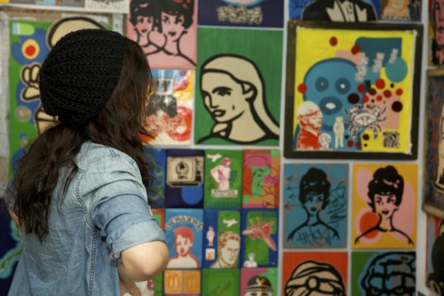 Iona College Art Opening Borbay and Seslow Photos by Greg McMahon