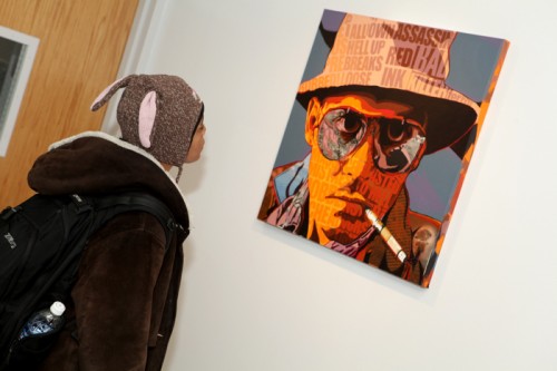 Iona College Art Opening Borbay and Seslow Photos by Greg McMahon