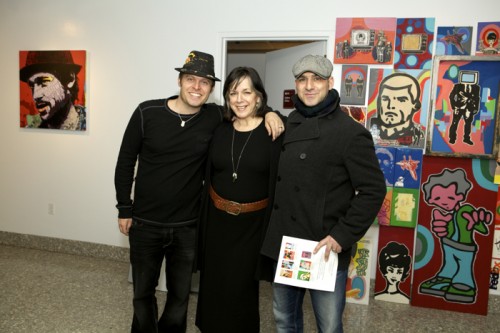 Iona College Art Opening Borbay and Seslow Photos by Greg McMahon