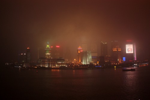 Shanghai Skyline Photo by Borbay