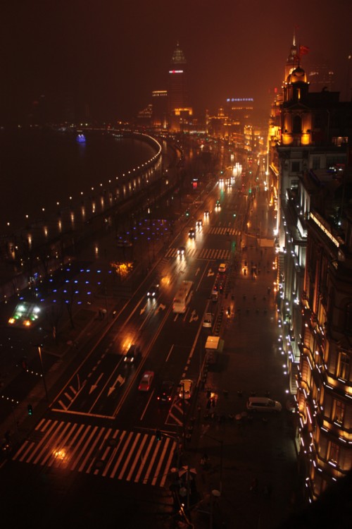 Shanghai Skyline Photo by Borbay