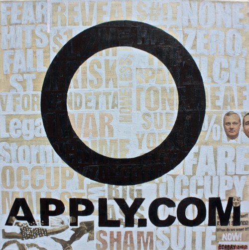 Borbay Collage Painting for the Anti-Defamation League