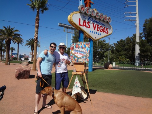 Welcome To Las Vegas Sign Painting Process