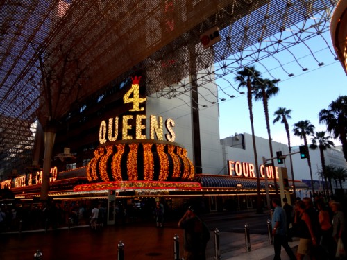 4 Four Queens Las Vegas Painting Process by Borbay
