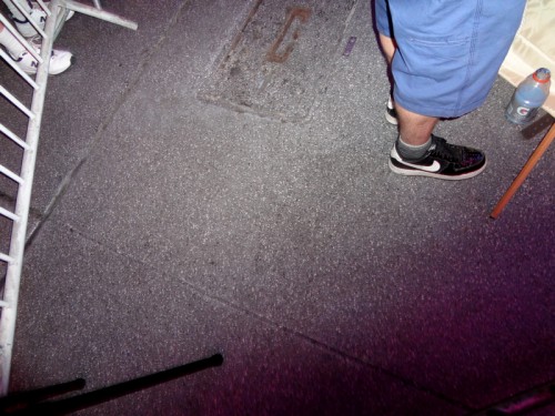 4 Four Queens Las Vegas Painting Process by Borbay