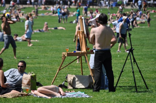 Bruno Rachel and Borbay by Brad Bartolomeo