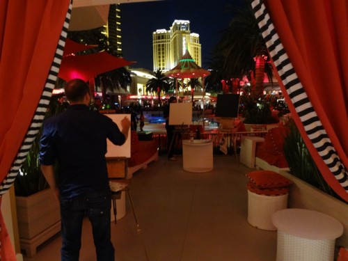 Artists Live Painting at Surrender Las Vegas 2012 by Borbay