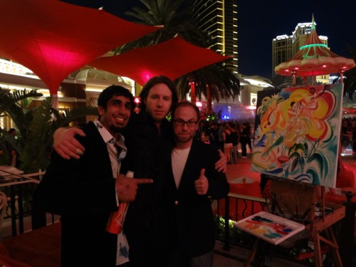 Artists Live Painting at Surrender Las Vegas 2012 by Borbay