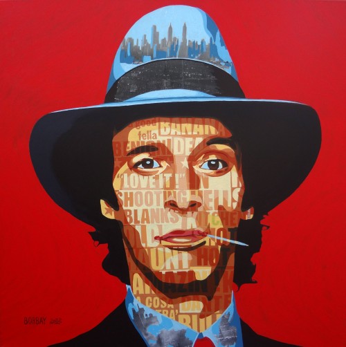 Roberto Benigni as Johnny Stecchino Painting by Borbay