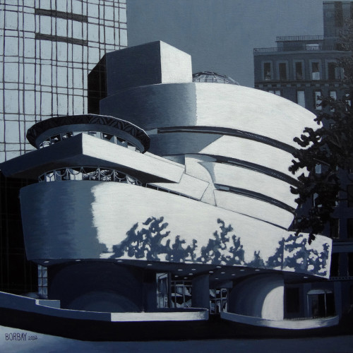 Guggenheim Painting 4 by Borbay 2012