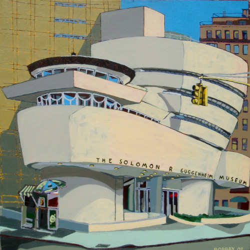 Guggenheim Painting by Borbay 2009