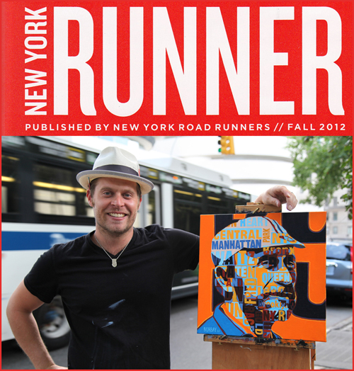 Borbay and Fred Lebow Painting, Photo by Jillian Babcock