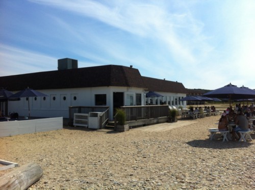 Navy Beach Montauk Painting Process by Borbay