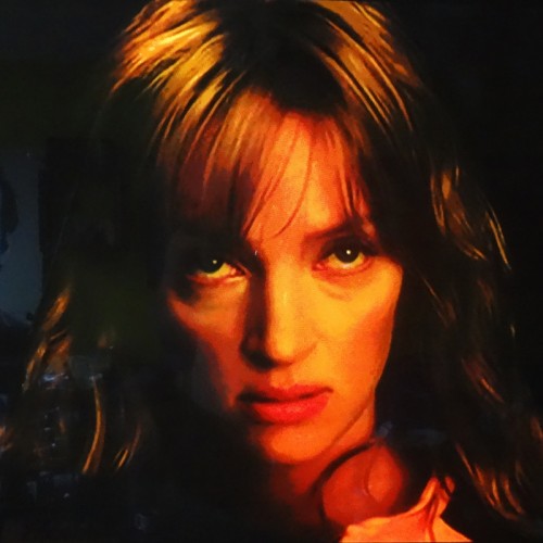 Uma Thurman as Beatrix Kiddo AKA Black Mamba Painting Process by Borbay