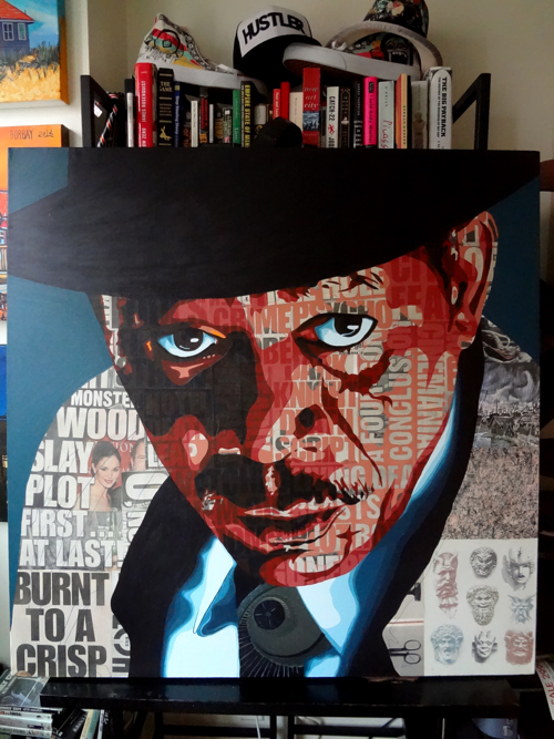 Detective Morgan Somerset — a Borbay Painting Process