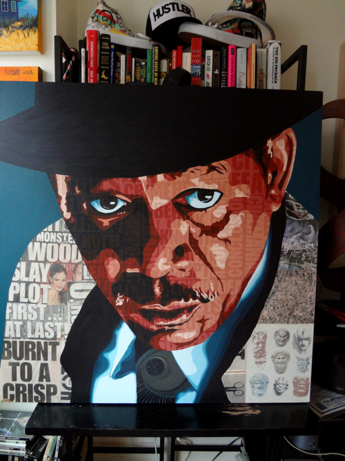 Detective Morgan Somerset — a Borbay Painting Process