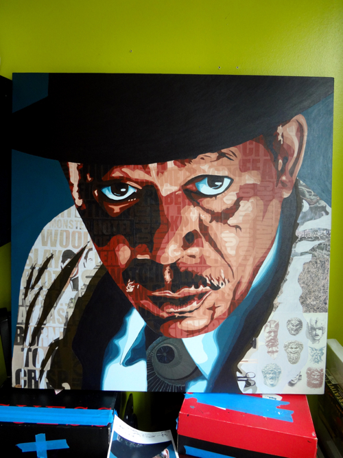 Detective Morgan Somerset — a Borbay Painting Process