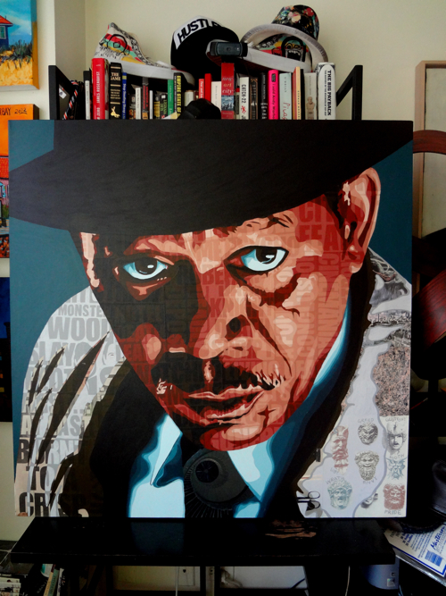 Detective Morgan Somerset — a Borbay Painting Process