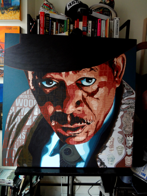 Detective Morgan Somerset — a Borbay Painting Process