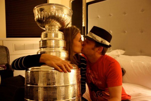 Erin and Borbay Stanley Cup