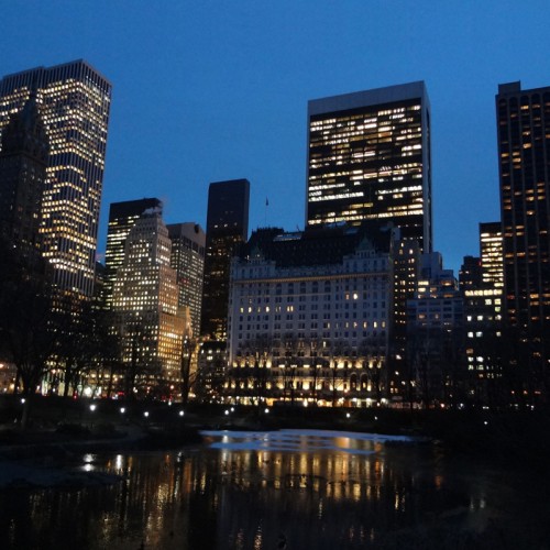 Central Park South Photograph by Borbay