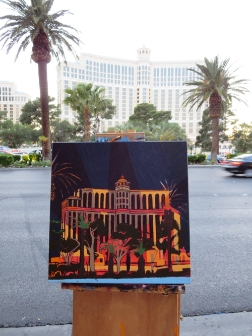Bellagio Painting Process