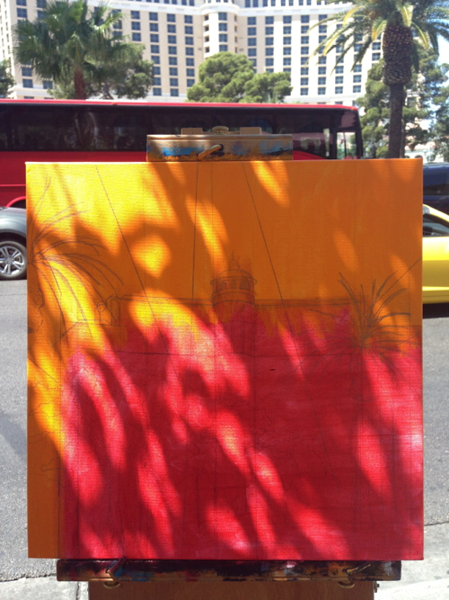 Bellagio Painting Process