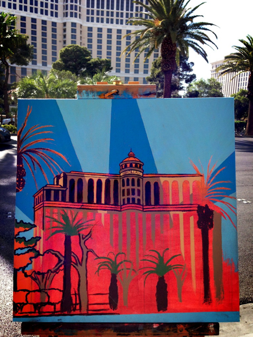 Bellagio Painting Process