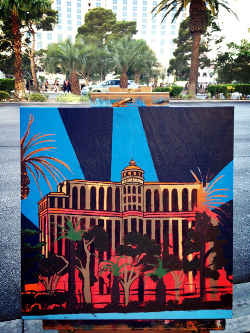 Bellagio Painting Process