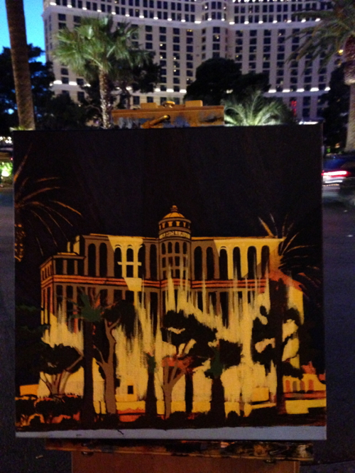 Bellagio Painting Process