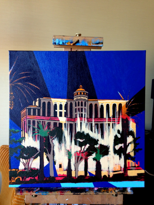 Bellagio Painting Process