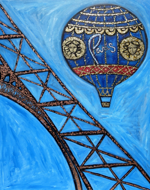 Paul Zepeda Paris Painting