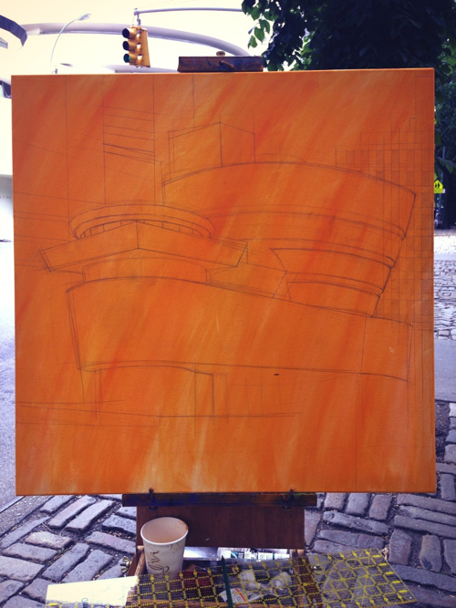 Guggenheim 5 Painting Process Borbay