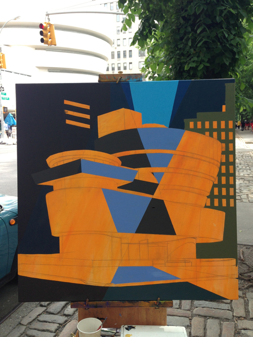 Guggenheim 5 Painting Process Borbay