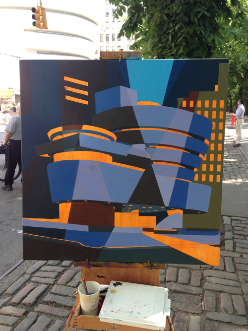 Guggenheim 5 Painting Process Borbay