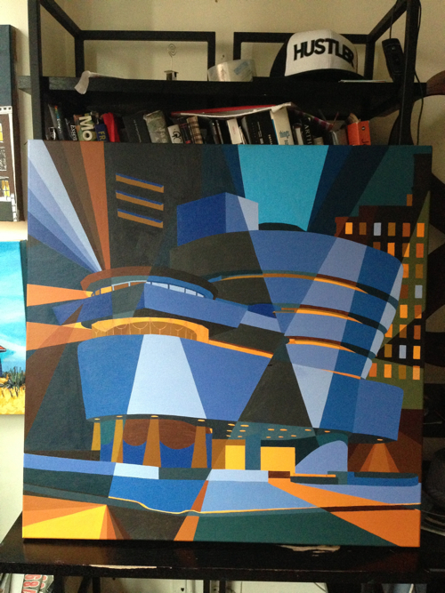 Guggenheim 5 Painting Process Borbay