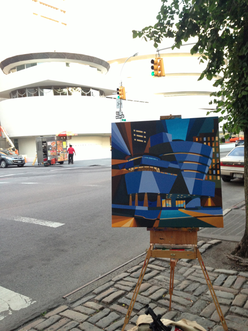 Guggenheim 5 Painting Process Borbay