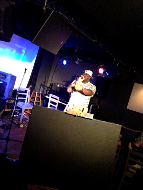 Sidewalk Cafe Hip Hop Action by Borbay