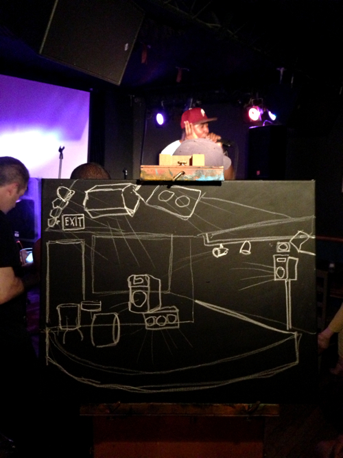 Sidewalk Cafe Hip Hop Action by Borbay