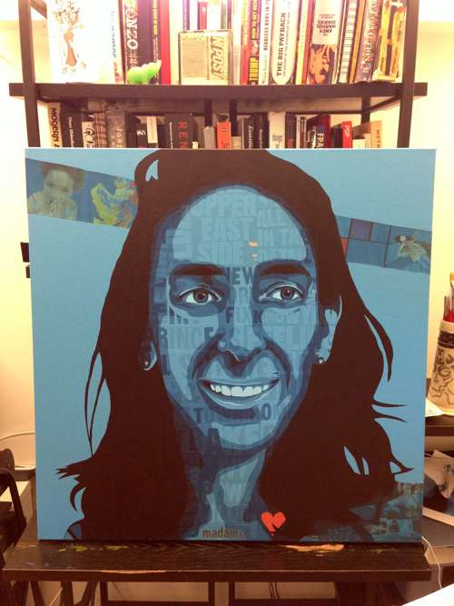 Deborah Paul Portrait Painting Process by Borbay